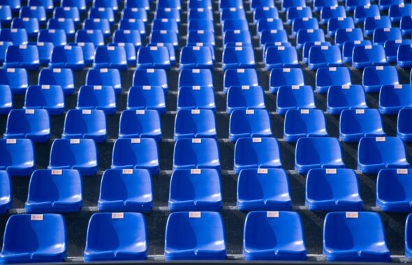 北九州市民球場スタンド改修