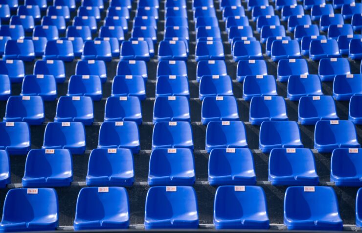 北九州市民球場スタンド改修